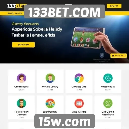 Funcionalidades inovadoras do site 133BET.COM